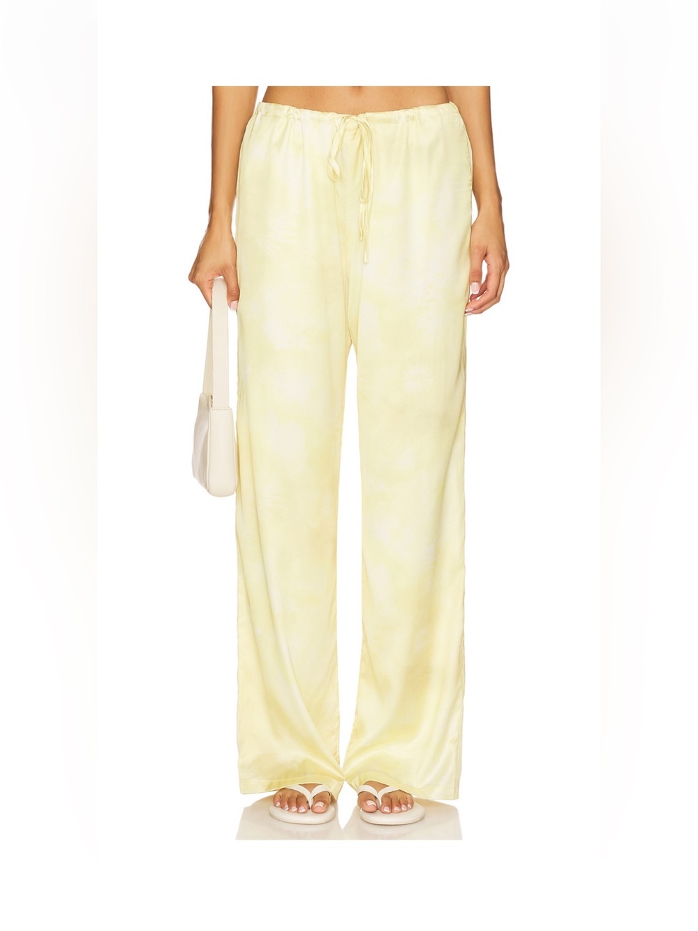 SNYDs by Revolve - Lyra Print Pant in Panna Cotta - Picture 1 of 3